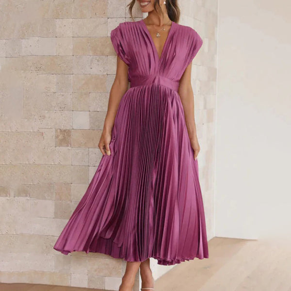 Zenobia - Elegant Blomster Kjole