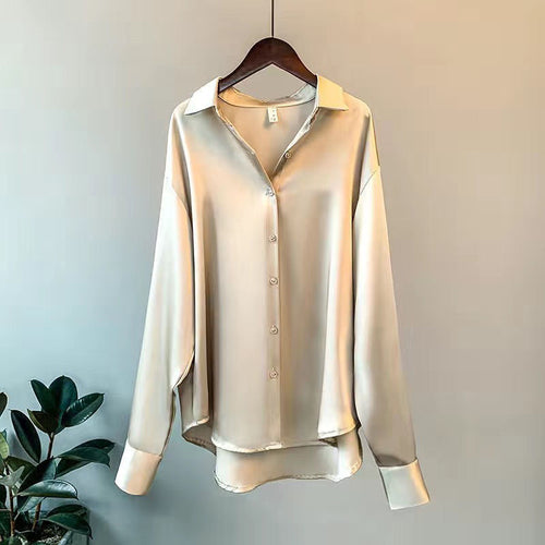 Stine - Damebluse Med Lange Ærmer Loose Fit