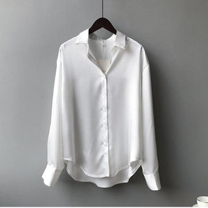 Stine - Damebluse Med Lange Ærmer Loose Fit