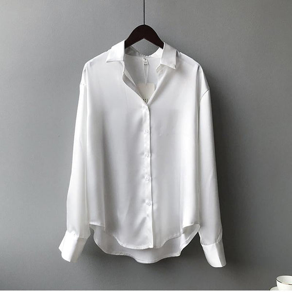 Stine - Damebluse Med Lange Ærmer Loose Fit