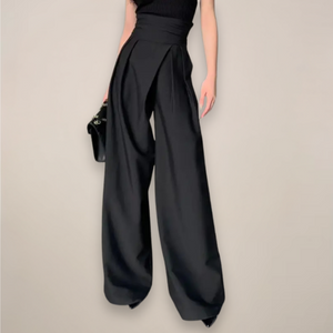 Kiana - Dame Wide Leg Bukser Med Høj Talje