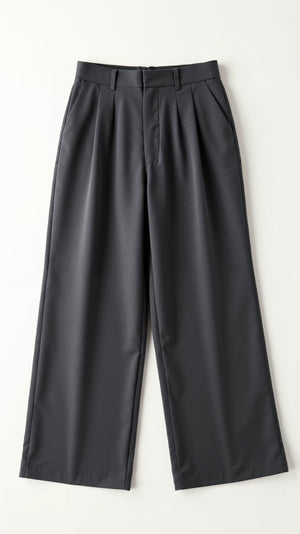 Katalina - Dame Bukser Med Høj Talje Wide Leg
