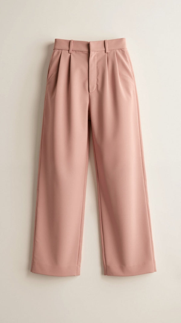 Katalina - Dame Bukser Med Høj Talje Wide Leg