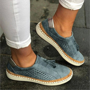 Brigid - Sporty Slip On Sneakers Ortopædiske Sko