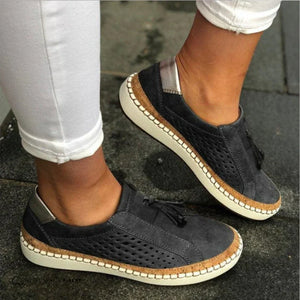 Brigid - Sporty Slip On Sneakers Ortopædiske Sko