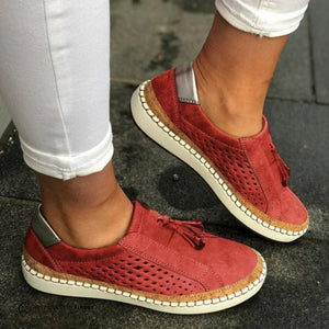 Brigid - Sporty Slip On Sneakers Ortopædiske Sko