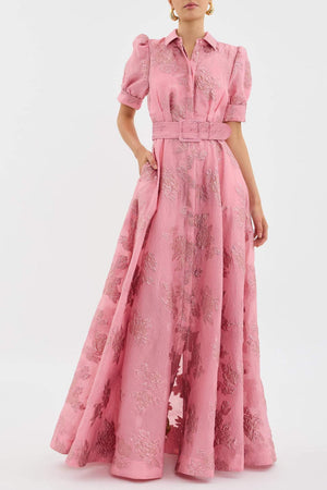Nesta - Elegant Retro Blomster Kjole