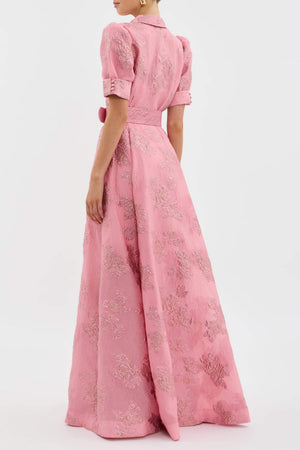 Nesta - Elegant Retro Blomster Kjole