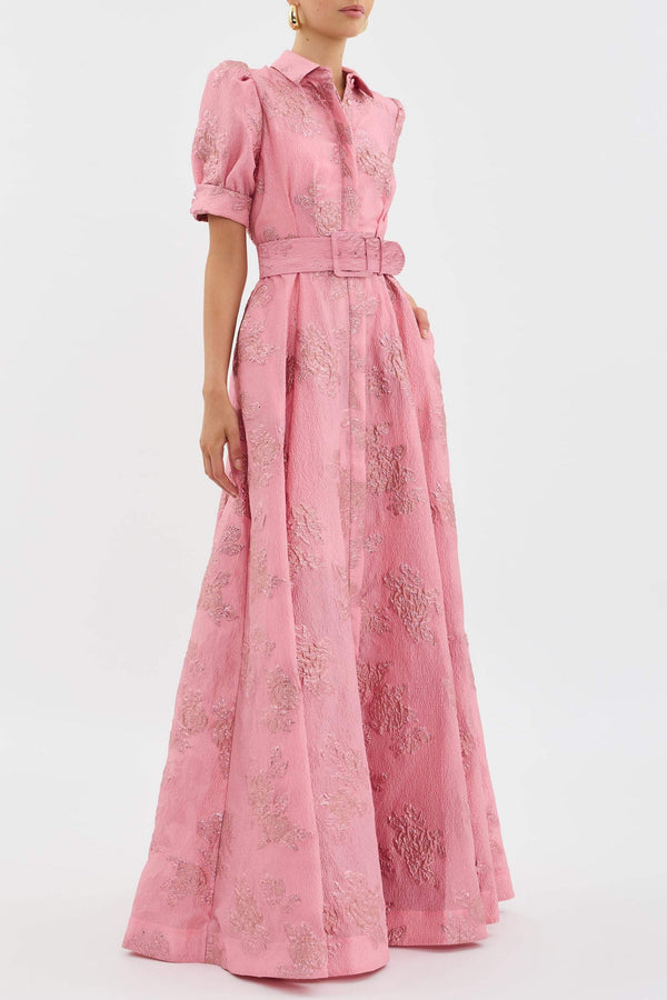 Nesta - Elegant Retro Blomster Kjole