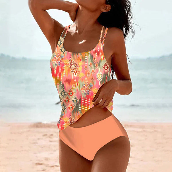 Bellara - Scoop Hals Dame Tankini Sæt