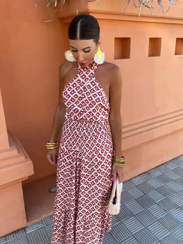 Danika - Elegant Blomster Kjole