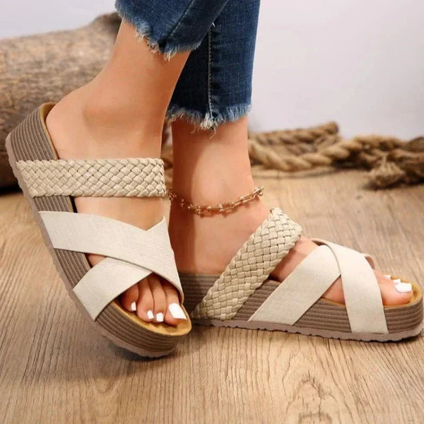 Genevieve - Støttende Sål Dame Sandaler