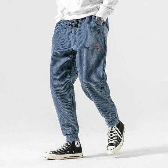 Callum - Herre Fløjls Joggerbukser Relaxed Fit