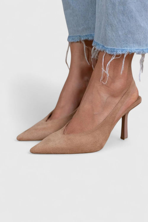 Fiora - Dame Pumps Med Spids Hæl