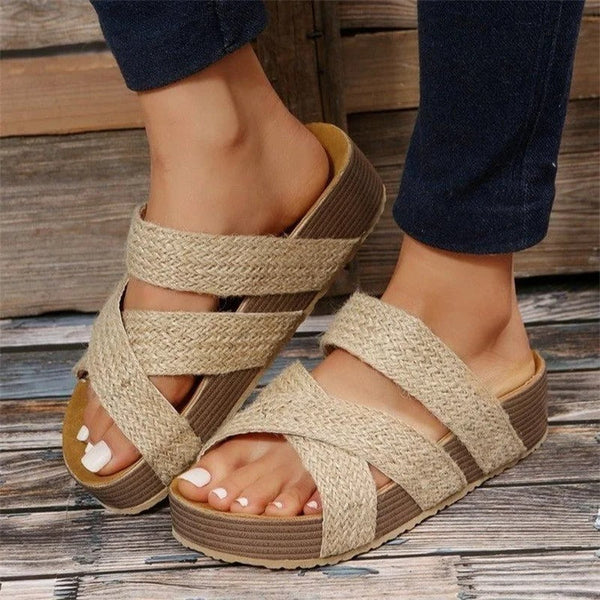 Genevieve - Støttende Sål Dame Sandaler